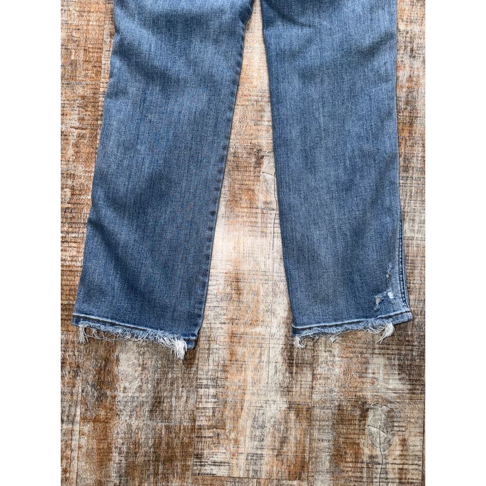 Judy Blue Distressed Denim Dad Jeans Mid Rise Straight Leg Size 9/29 - Picture 10 of 10
